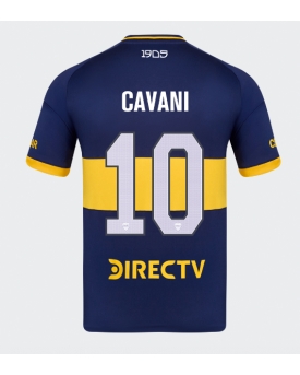 Boca Juniors Edinson Cavani #10 Maglia Gara Casa Repliche 2025-26 Maniche Corte